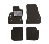 Carmats Compatibles con alfombrillas 500L 2017 (Restyling) de moqueta talonera alfombra goma borde antideslizante topes de fijación