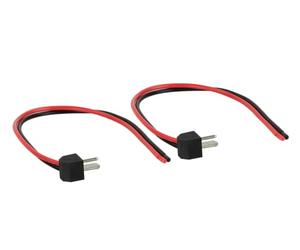 Carmedio Adaptador de altavoz Mercedes DIN (2 unidades)