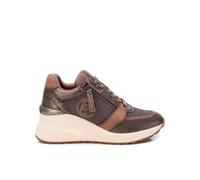 Carmela 161844, Sneakers, para Mujer, Color Plomo. - Piel/Textil Talla: 38