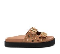 CARMELA 162401, Sandalia Plana Mujer, Camel, 39 EU