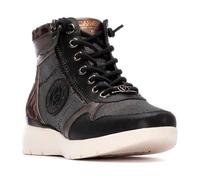 Carmela - Zapatilla Mujer Negro - Calzado Cómodo y Versátil - Moda Casual - Modelo 16251401 (Talla 37)