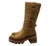 CARMELA - Bota cierre de cremallera para mujer, color: marron, talla: 37