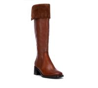 Carmela - Bota Mujer Camel - Calzado Cómodo y Versátil - Moda casual - Modelo 16269101 (Talla 39)