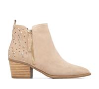 Carmela - Botas Camperas Mujer Beige - Calzado Cómodo y Versátil - Moda casual - Modelo 16315104 (Talla 41)