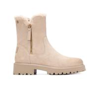 Carmela - Botín Mujer Beige - Calzado Cómodo y Versátil - Moda casual - Modelo 16271803 (Talla 37)