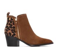 Carmela - Botín Mujer Camel - Calzado Cómodo y Versátil - Moda casual - Modelo 16258201 (Talla 37)