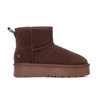 Carmela - Botín Mujer Marron - Calzado Cómodo y Versátil - Moda casual - Modelo 16263203 (Talla 38)