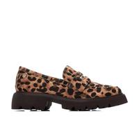 Carmela - Mocasines Mujer Leopardo - Calzado Cómodo y Versátil - Moda Casual - Modelo 16254505 (Talla 40)