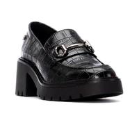 Carmela - Mocasines Mujer Negro - Calzado Cómodo y Versátil - Moda Casual - Modelo 16256601 (Talla 39)