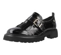 Carmela - Mocasines Mujer Negro - Calzado Cómodo y Versátil - Moda Casual - Modelo 16259405 (Talla 39)