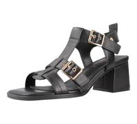 Carmela - Sandalia cierre de hebilla para mujer, color: negro, talla: 39