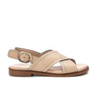 Carmela - Sandalia Mujer Beige - Calzado Cómodo y Versátil - Moda casual - Modelo 16220103 (Talla 37)