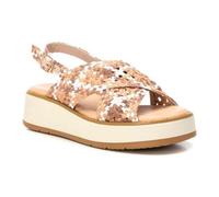 Carmela - Sandalia Mujer Beige - Calzado Cómodo y Versátil - Moda casual - Modelo 16230602 (Talla 41)