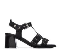Carmela - Sandalia Mujer Negro - Calzado Cómodo y Versátil - Moda casual - Modelo 16325103 (Talla 36)