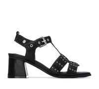 Carmela - Sandalia Mujer Negro - Calzado Cómodo y Versátil - Moda casual - Modelo 16325103 (Talla 41)