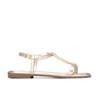 Carmela - Sandalia Mujer Oro - Calzado Cómodo y Versátil - Moda casual - Modelo 16329003 (Talla 38)