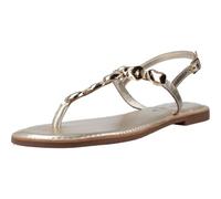 Carmela - Sandalia Mujer Oro - Calzado Cómodo y Versátil - Moda casual - Modelo 16329305 (Talla 39)