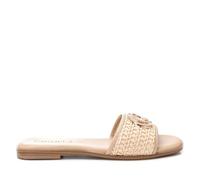 Carmela - Sandalias Planas Mujer Beige - Calzado Cómodo y Versátil - Moda casual - Modelo 16219303 (Talla 36)