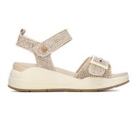 Carmela - Sandalias Planas Mujer Beige - Calzado Cómodo y Versátil - Moda casual - Modelo 16326801 (Talla 37)