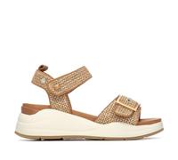 Carmela - Sandalias Planas Mujer Camel - Calzado Cómodo y Versátil - Moda casual - Modelo 16326803 (Talla 38)