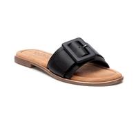 Carmela - Sandalias Planas Mujer Negro - Calzado Cómodo y Versátil - Moda casual - Modelo 16240601 (Talla 40)