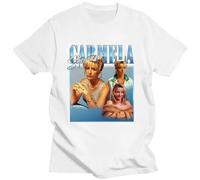 Carmela-Soprano-Harajuku-Simple-Personality-Print-Wild-Short-Sleeve