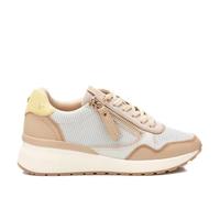 Carmela - Zapatilla Mujer Beige - Calzado Cómodo y Versátil - Moda Casual - Modelo 16226804 (Talla 38)