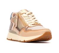 Carmela - Zapatilla Mujer Beige - Calzado Cómodo y Versátil - Moda Casual - Modelo 16251703 (Talla 39)