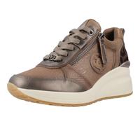 Carmela - Zapatilla Mujer Bronce - Calzado Cómodo y Versátil - Moda Casual - Modelo 16252103 (Talla 37)