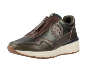Carmela - Zapatilla Mujer Kaki - Calzado Cómodo y Versátil - Moda Casual - Modelo 16183007 (Talla 38)