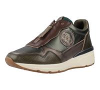 Carmela - Zapatilla Mujer Kaki - Calzado Cómodo y Versátil - Moda Casual - Modelo 16183007 (Talla 39)