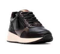 Carmela - Zapatilla Mujer Negro - Calzado Cómodo y Versátil - Moda Casual - Modelo 16244203 (Talla 38)