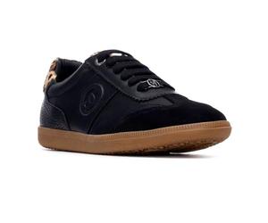 Carmela - Zapatilla Mujer Negro - Calzado Cómodo y Versátil - Moda Casual - Modelo 16264004 (Talla 38)