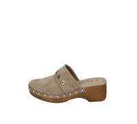 Carmela - Zapato Mujer Taupe - Calzado Cómodo y Versátil - Moda Casual - Modelo 16325501 (Talla 38)
