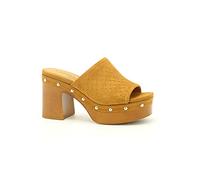 Carmela - Zueco Mujer Hielo - Calzado Cómodo y Versátil - Moda Casual - Modelo 16060502 (Talla 41)