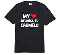 Carmelo - Mi Corazón Pertenece A Carmelo - Amor Comfort Colors Adult Heavyweight T-Shirt