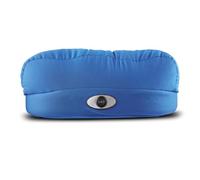 Carmen C81229 Cojín vibrador de masaje de pies con 2 modos de masaje de vibración, funcionamiento inalámbrico, azul marino