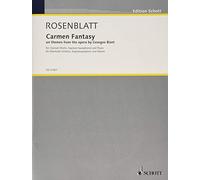 Carmen Fantaisie: sur des thèmes de l'opéra de Georges Bizet. clarinet in Bb (violin, sopranosaxophone in Bb) and piano.