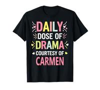 Carmen Personalized Name Funny Cute Custom Carmen Name Camiseta