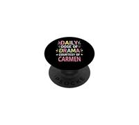 Carmen Personalized Name Funny Cute Custom Carmen Name PopSockets PopGrip Adhesivo