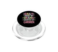 Carmen Personalized Name Funny Cute Custom Carmen Name PopSockets PopGrip para MagSafe