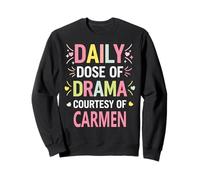 Carmen Personalized Name Funny Cute Custom Carmen Name Sudadera