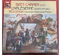 Carmen Suite / L'Arlesienne Suites Nos. 1 & 2 - Georges Bizet, Seiji Ozawa, Orchestre National De France LP
