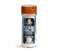 Carmencita Azúcar Vainillado, Mezcla de Especias para Café, Sin Gluten, Tarro de Cristal, 80 g