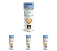 Carmencita Azúcar Vainillado,Tarro de Cristal con Tapón Dosificador, 80g (Paquete de 4)