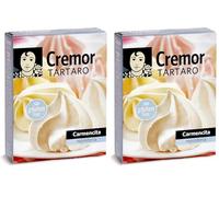 Carmencita Cremor Tártaro, Sin Gluten, Estuche con 6 Sobres, 30 g (Paquete de 2)