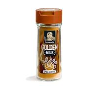 Carmencita Golden Milk, Sin Gluten, 42 g | Especias para Leche Dorada: Cúrcuma, Canela, Jengibre y Pimienta, Bebida Antiinflamatoria, Bienestar