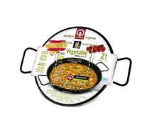 Carmencita Kit de Paella Vegetal con Paella Esmaltada - 2 Porciones