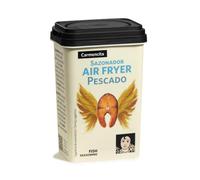 Carmencita Pescado Air Fryer Sazonador, Sin Gluten, Envase Lata con Dosificador, 100g