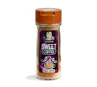 Carmencita Sweet Coffee, Mezcla de Especias para Café, Sin Gluten, Tarro de Cristal, 40 g